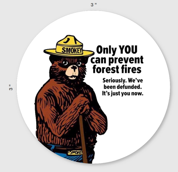 100 Smokey Stickers