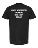 PERSONALIZED Clark Montessori Swimming T-shirt - Adult