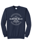 Clinton Hills Swim Team Logo Crewneck Sweatshirt (Copy)