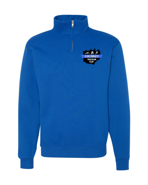 Cincinnati Triathlon Club Embroidered Quarter Zip