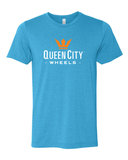 Queen City Wheel Vertical Logo T-Shirt