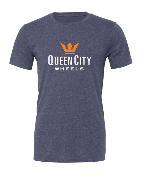 Queen City Wheel Vertical Logo T-Shirt