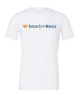 Queen City Wheels Horizontal Logo T-Shirt