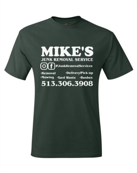 Mike's Junk Removal Shirt Deposit