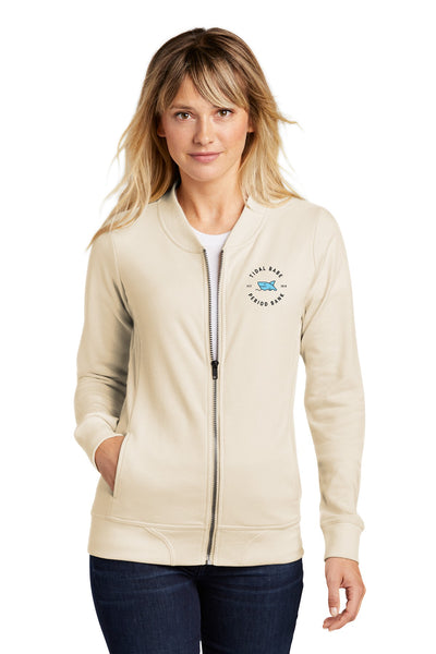 Tidal Babe Ladies Lightweight French Terry Bomber