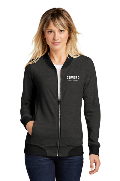 COVERD Greater Cincinnati Ladies Lightweight French Terry Bomber