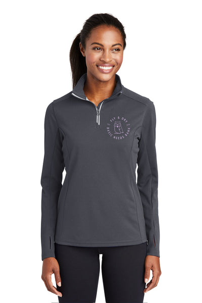Fly & Dry Basic Needs Bank Ladies Quarter Zip Pullover