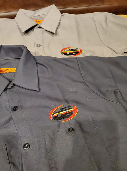 Coach OB - 10 Embroidered Mechanic's Shirts