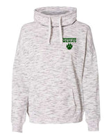 Woodford Wildcats Embroidered Cowl Neck Sweatshirt