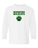 Woodford Wildcats Long Sleeve T-shirt - Youth Sizes