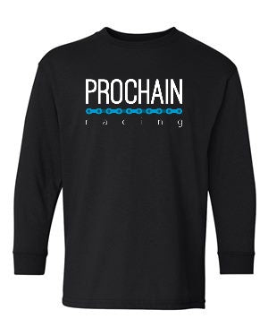 Youth Sizes - Prochain Racing long sleeve t-shirt - black