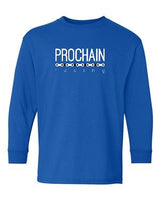Youth Sizes - Prochain Racing long sleeve t-shirt - blue
