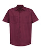 Red Kap Industrial Short Sleeve Work Shirt Plus Sizes