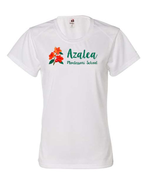 Azalea Montessori Short Sleeve Women's Full Color Logo Shirt