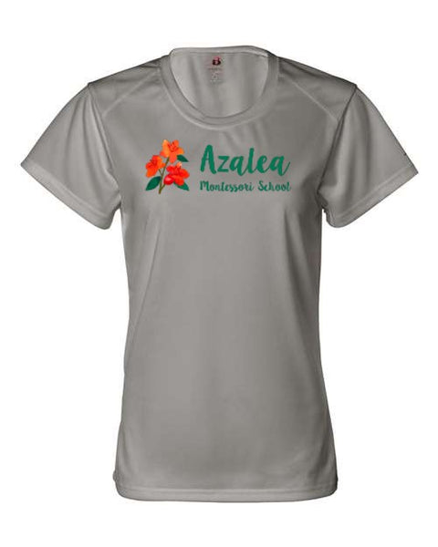 Azalea Montessori Short Sleeve Women's Full Color Logo Shirt