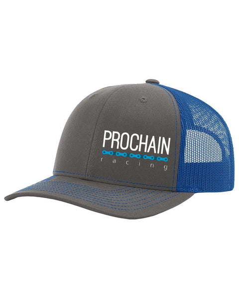 Prochain Racing snapback hat - Charcoal/Royal