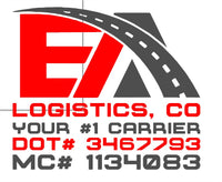 EA Logistics Co Vinyl Decals