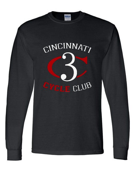 Cincinnati Cycle Club long sleeve shirt - black