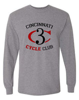 Cincinnati Cycle Club long sleeve shirt - Graphite