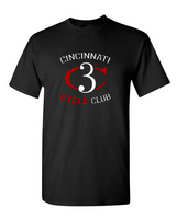 Cincinnati Cycle Club short sleeve t-shirt - black