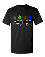 Aether Racing short sleeve t-shirt - black