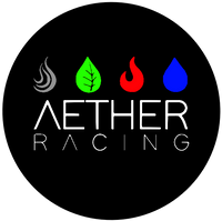 Aether Racing 3" sticker