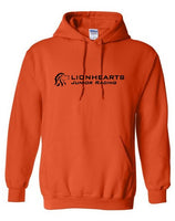 Youth Size - Lionhearts Racing hoodie - Orange