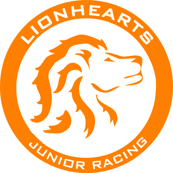 Lionhearts Racing Weatherproof decal - Orange