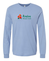 Azalea Montessori Full Color Horizontal Logo Long Sleeve Shirt - Cotton
