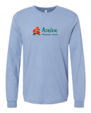 Azalea Montessori Full Color Horizontal Logo Long Sleeve Shirt - Cotton