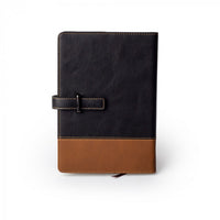 Leather Notebook with Aluminum Insert